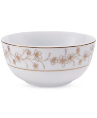 Metallic Floral Gold 32-Pc. Dinnerware Set, Service for 8