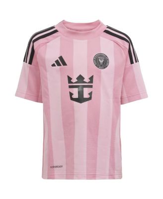 Toddler Lionel Messi Light Pink Inter Miami CF 2025 Euforia Mini Kit Jersey