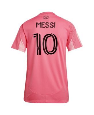 Women's Lionel Messi Light Pink Inter Miami CF 2025 Euforia Replica Player Jersey