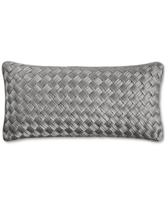 Basketweave Decorative Pillow, 12" x 24", Exclusively at Macy’s