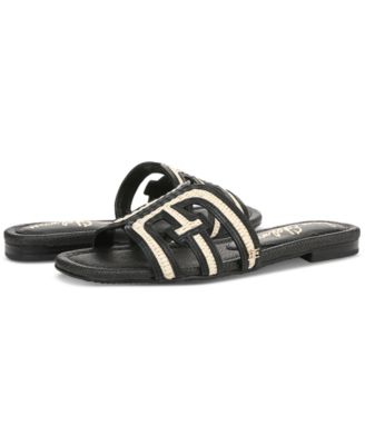 Bay Slip-On Flat Leather Casual Sandals