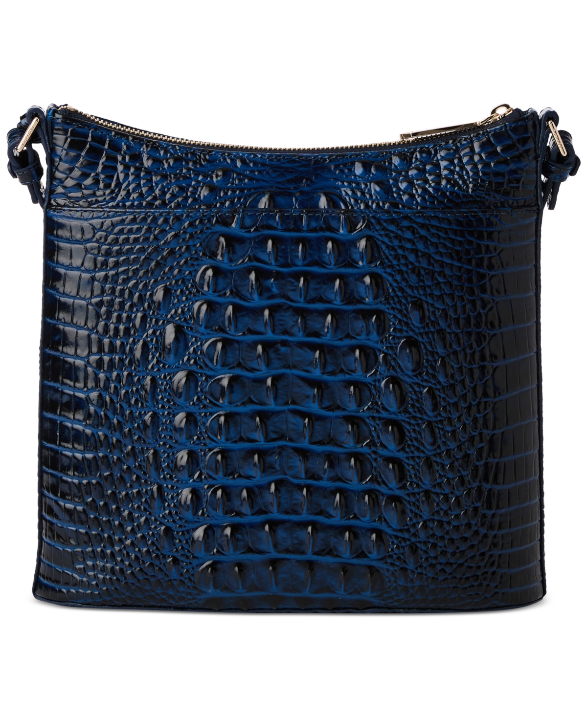 Brahmin Katie Leather Crossbody In Anchor