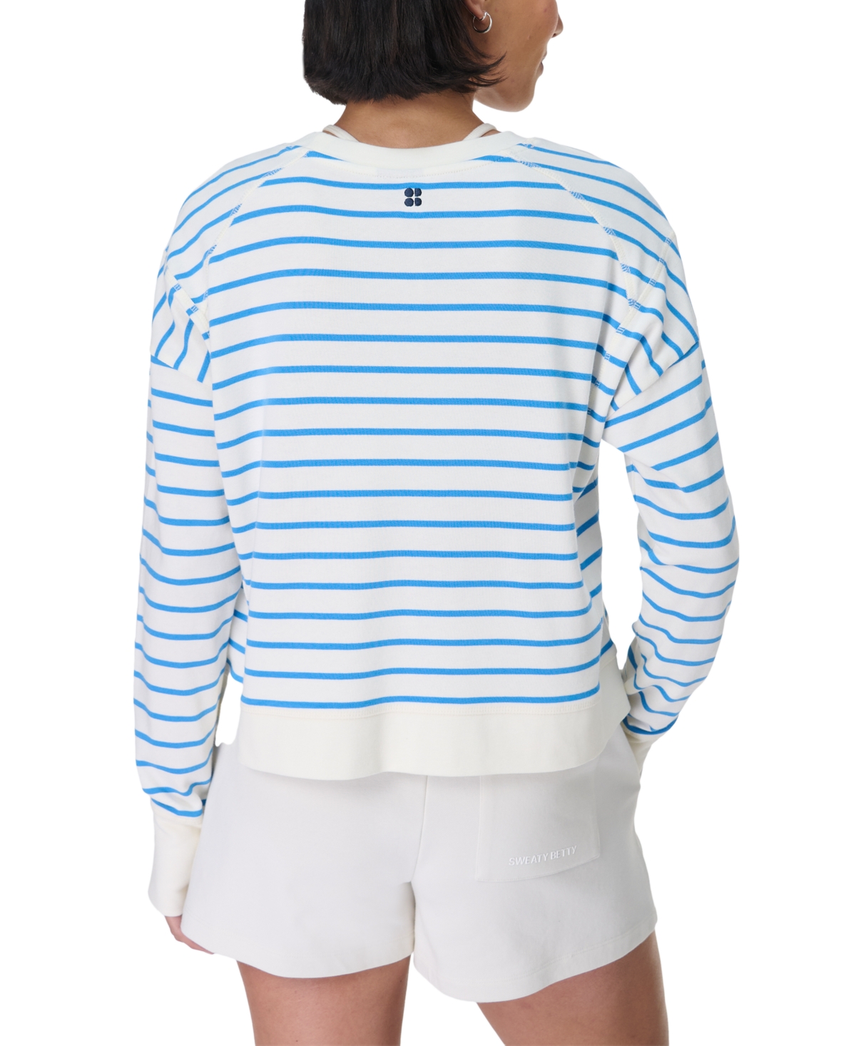 SWEATY BETTY WOMEN'S AFTER CLASS CROPPED SWEATSHIRT 