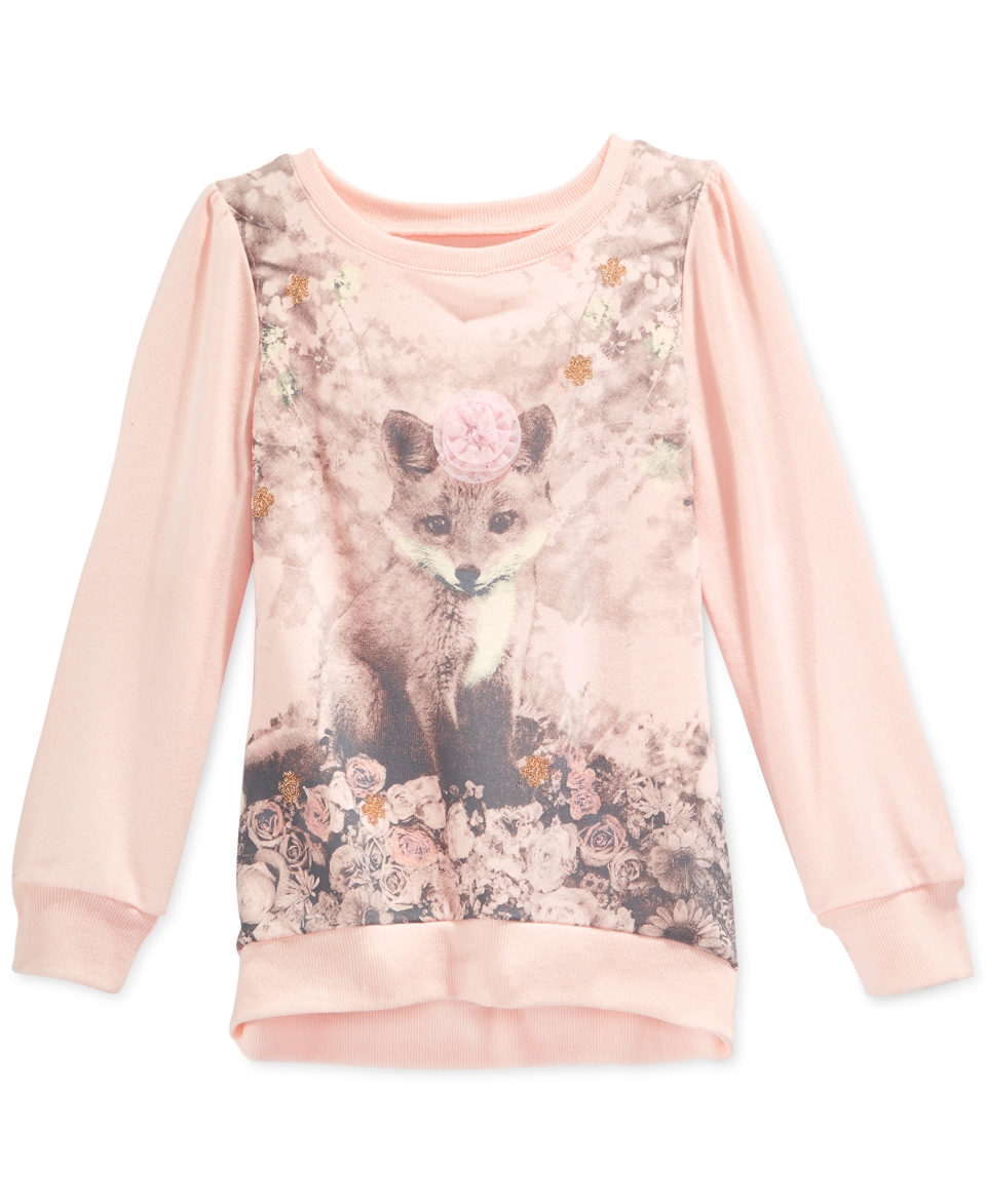 Epic Threads Little Girls Fox T Shirt, Only at   Kids & Baby