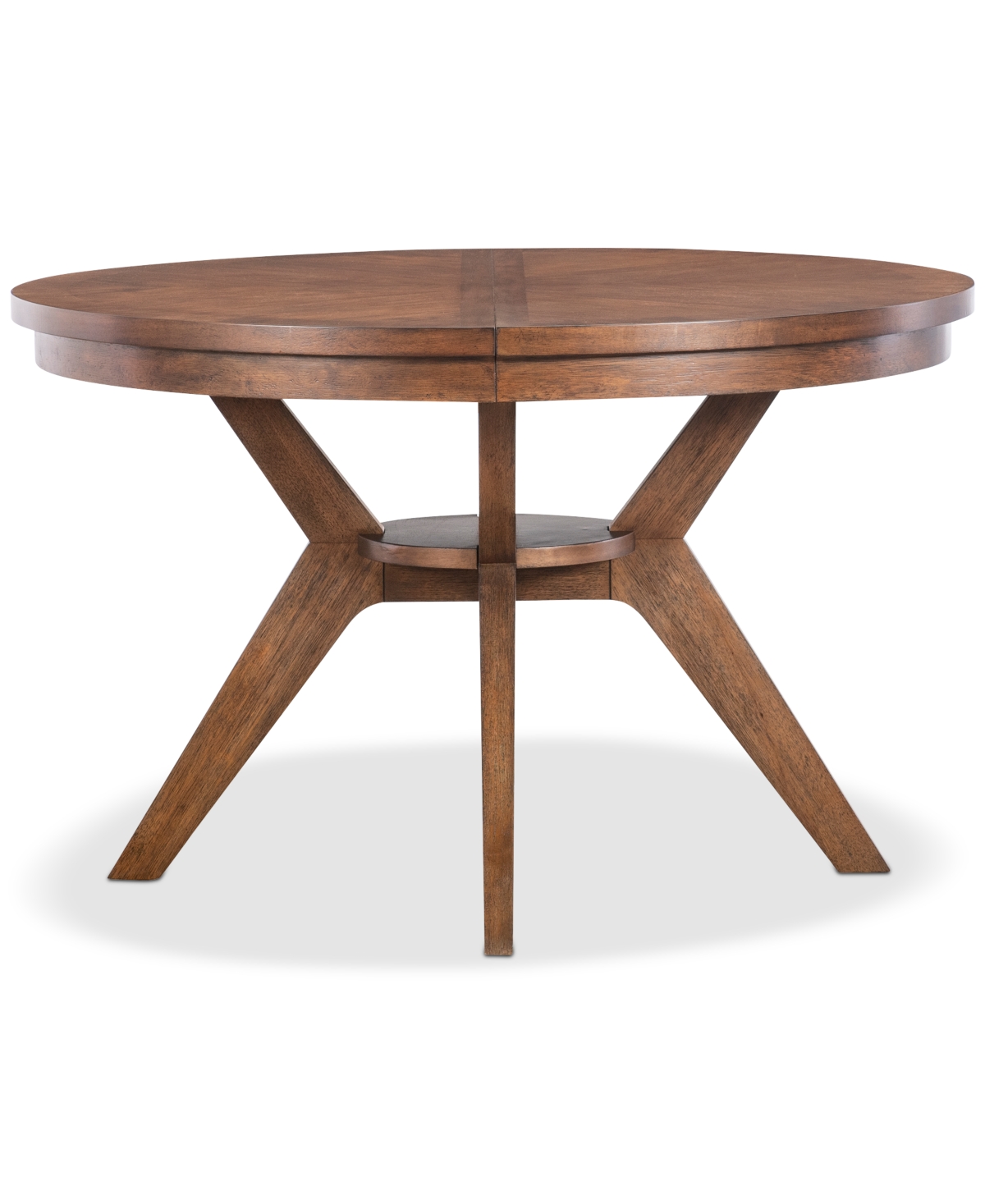 Macy's Greystone Ii Round Dining Table In Brown