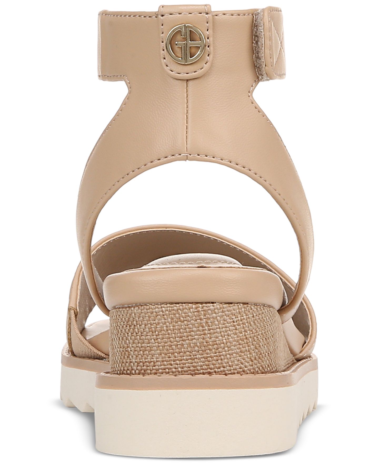 Женские сандалии Giani Bernini Constancia Ankle Strap Wedge, цвет: Имбирный — фото 3