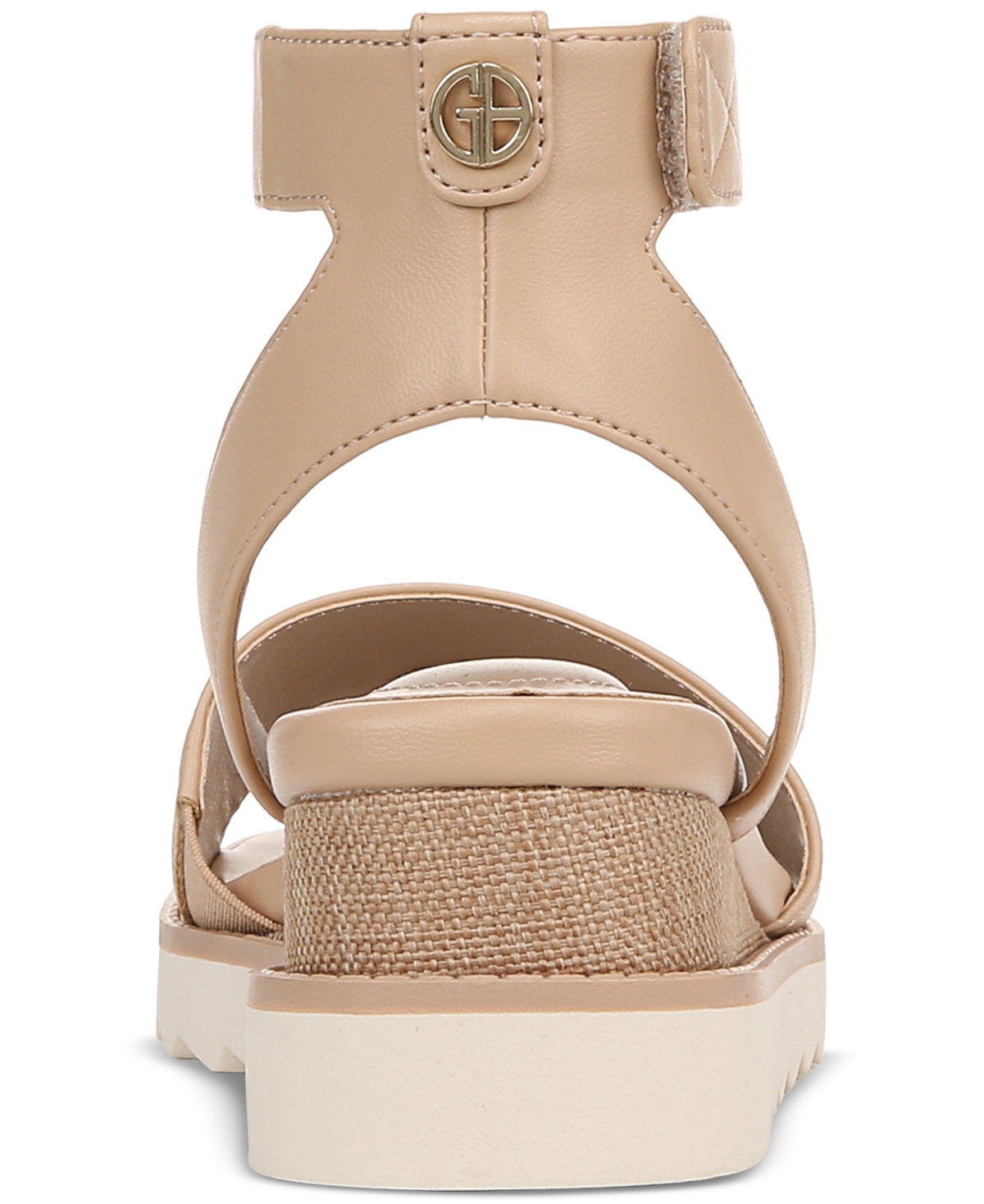 Shop Giani Bernini Women's Constancia Ankle Strap Wedge Sandals, Created For Macy's In Candied Ginger