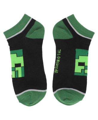Women's Character Heads 5-Pair Ankle Socks