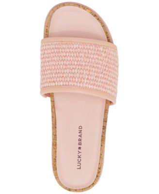 Women's Dylina Cork Platform Slide Sandals