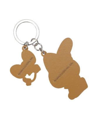 Flat & My Melody Character Charms Keychain