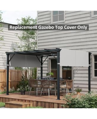 2 PCS Pergola Shade Cover, Pergola Canopy for 10 x 12ft Pergola