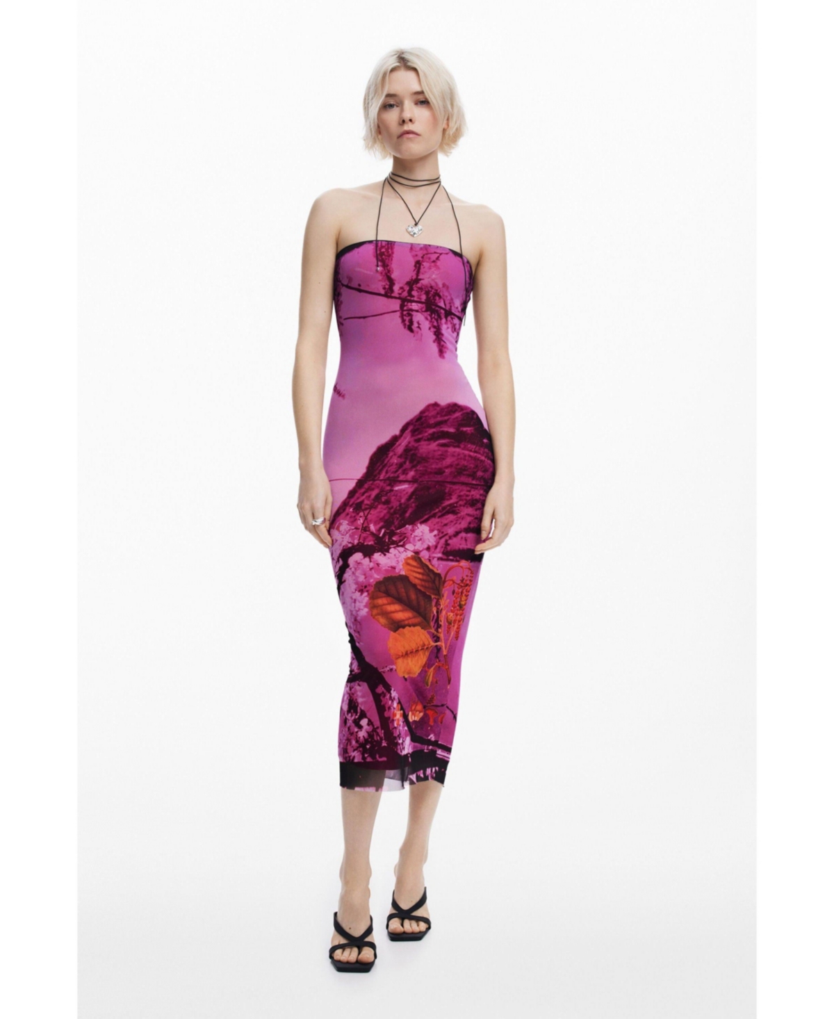 Women's Dress designed by Mr. Christian Lacroix - Purple