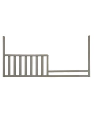 Emery Modern Wood 2301 Toddler Rail in Gray Finish