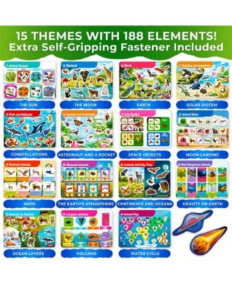 Montessori Busy Book for Toddlers 3-5 Years with Interactive Pages