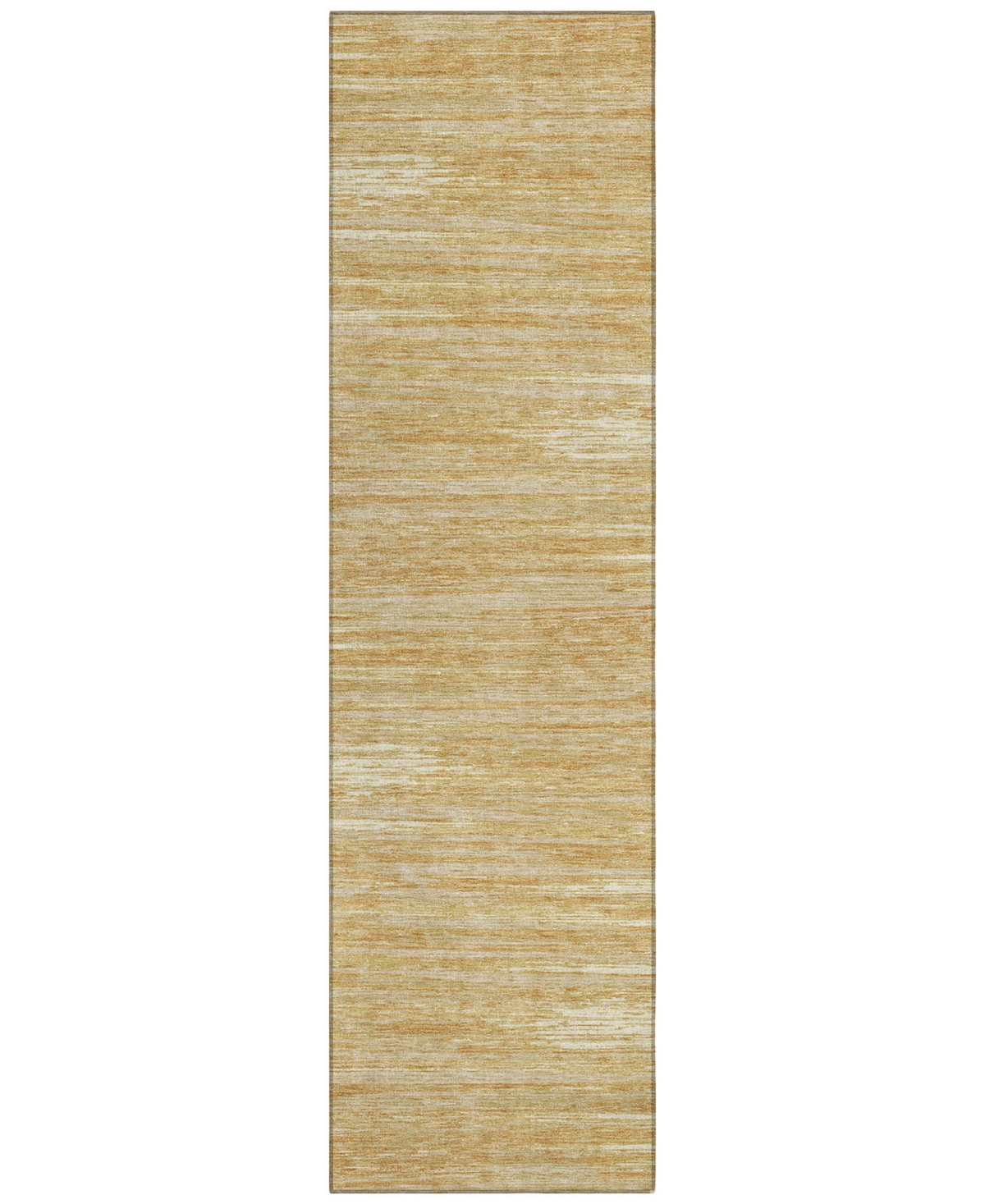 Addison Chantille Acn896 2'3"x7'6" Runner Area Rug In Gold