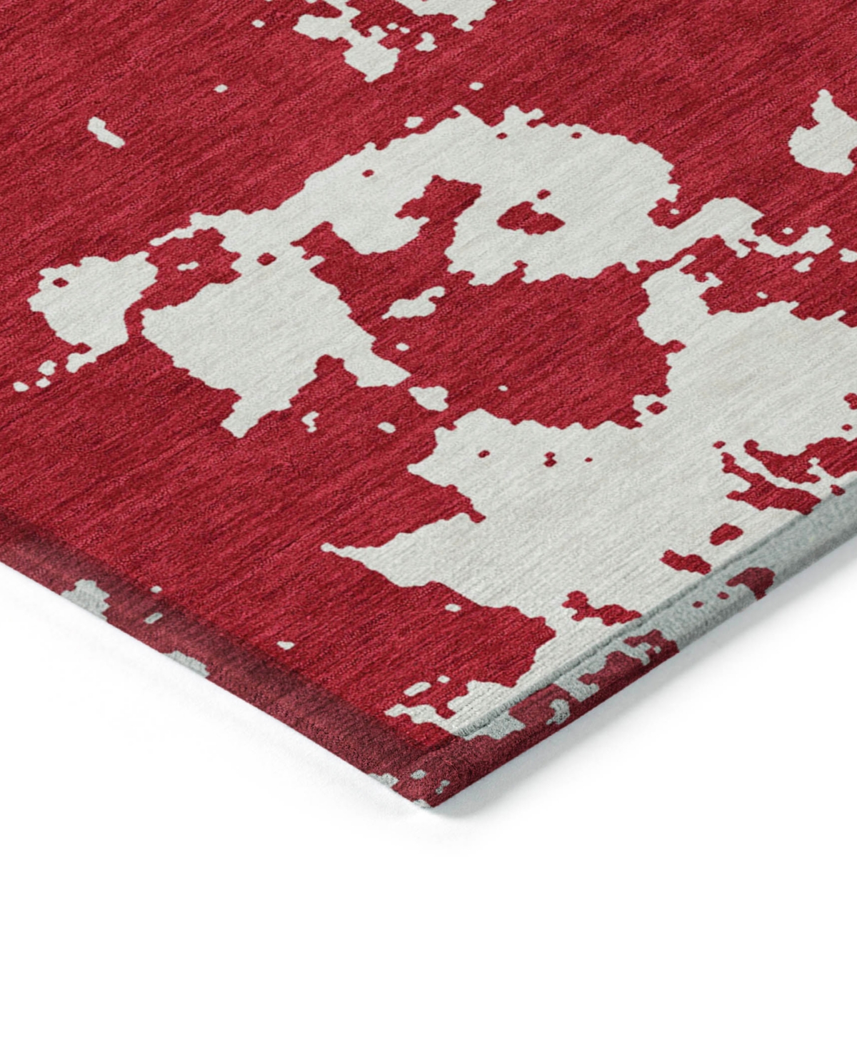 Addison Chantille Acn897 8'x10' Area Rug In Red