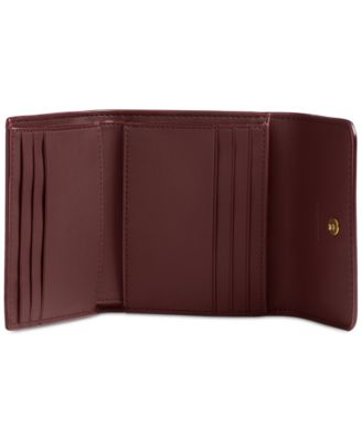 COACH Mila Small Flap Wallet in Signature Canvas - Macy's
