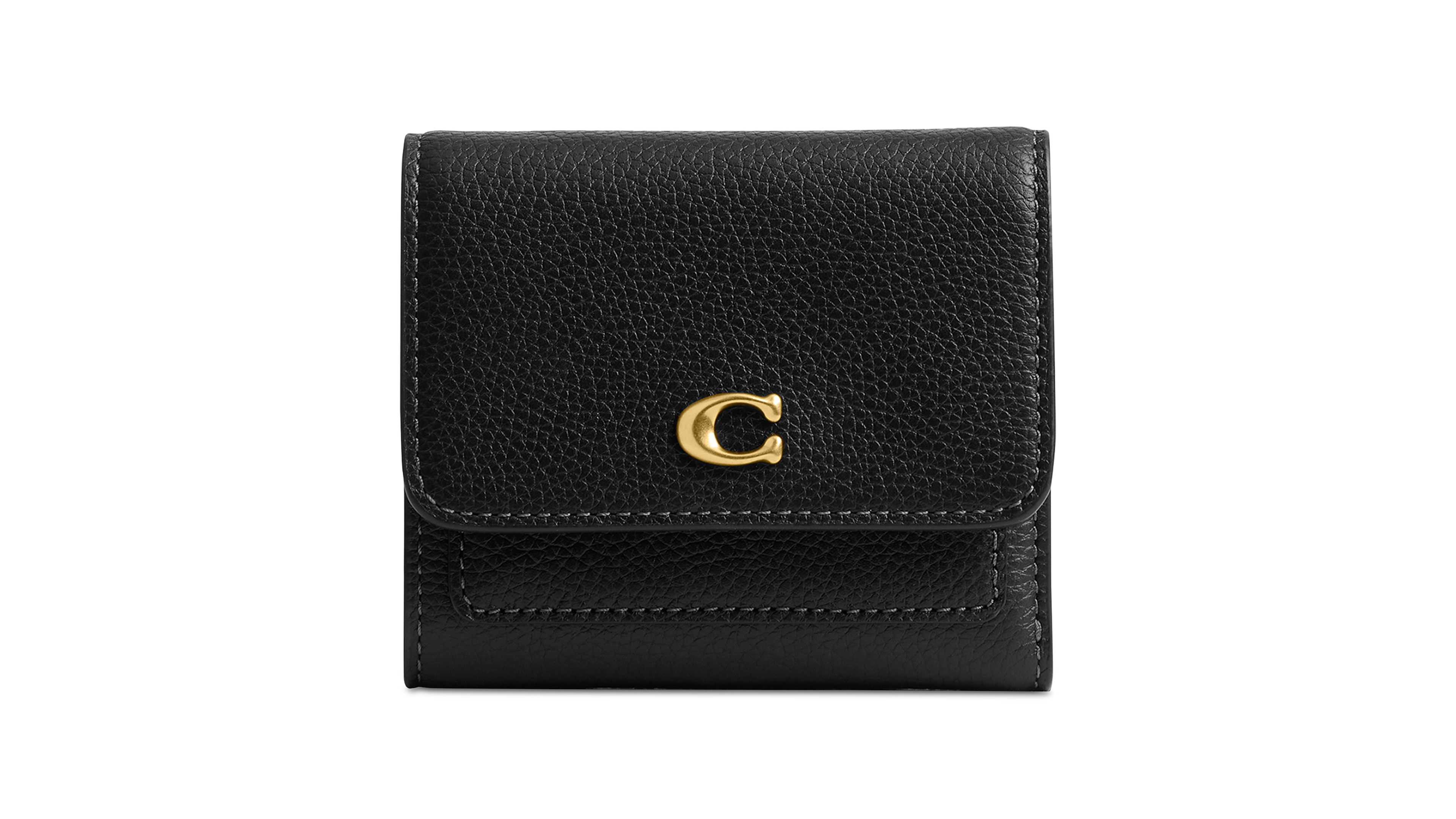 Coach Mila Small Leather Flap Wallet