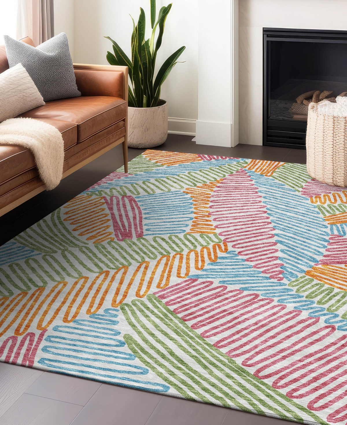 Addison Chantille Acn904 9'x12' Area Rug In White