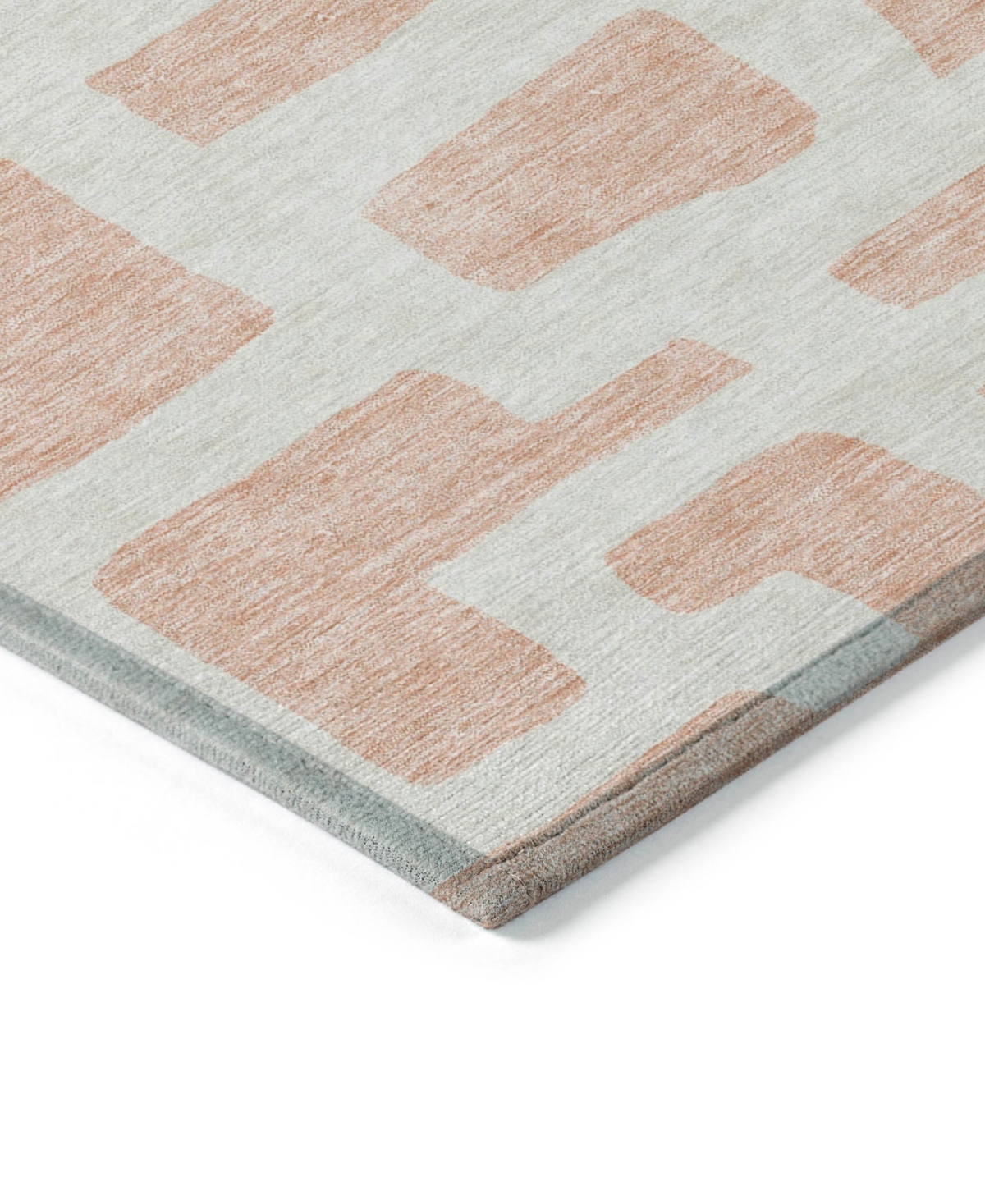 Addison Chantille Acn903 8'x10' Area Rug In Peach