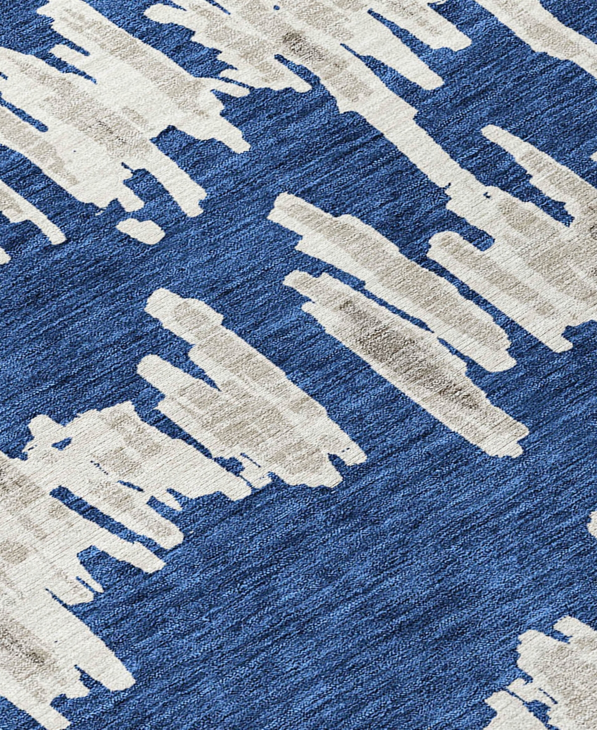Addison Chantille Acn905 8'x8' Round Area Rug In Navy