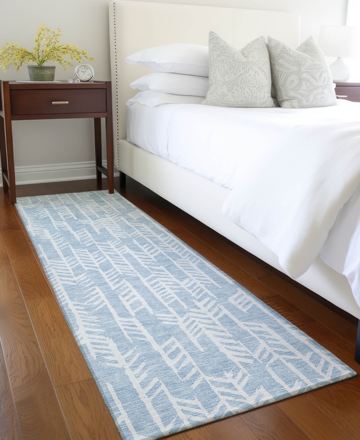 Addison Chantille Acn906 2'3"x7'6" Runner Area Rug In Mist