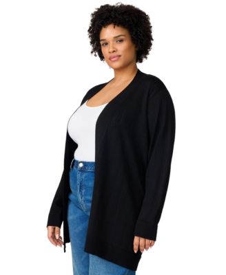 Plus Size  Open-Front Cardigan Sweater