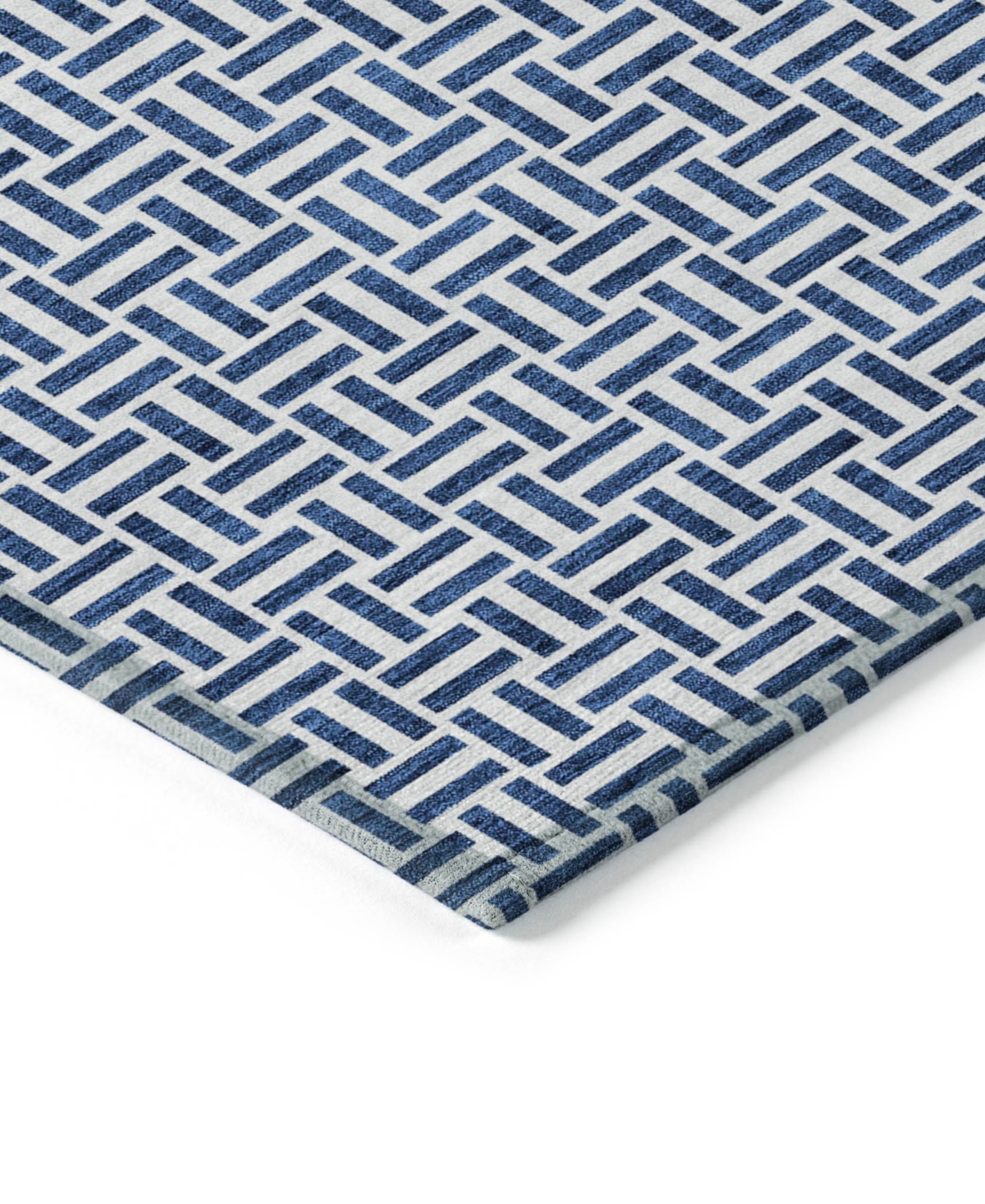 Addison Chantille Acn911 5'x7'6" Area Rug In Navy