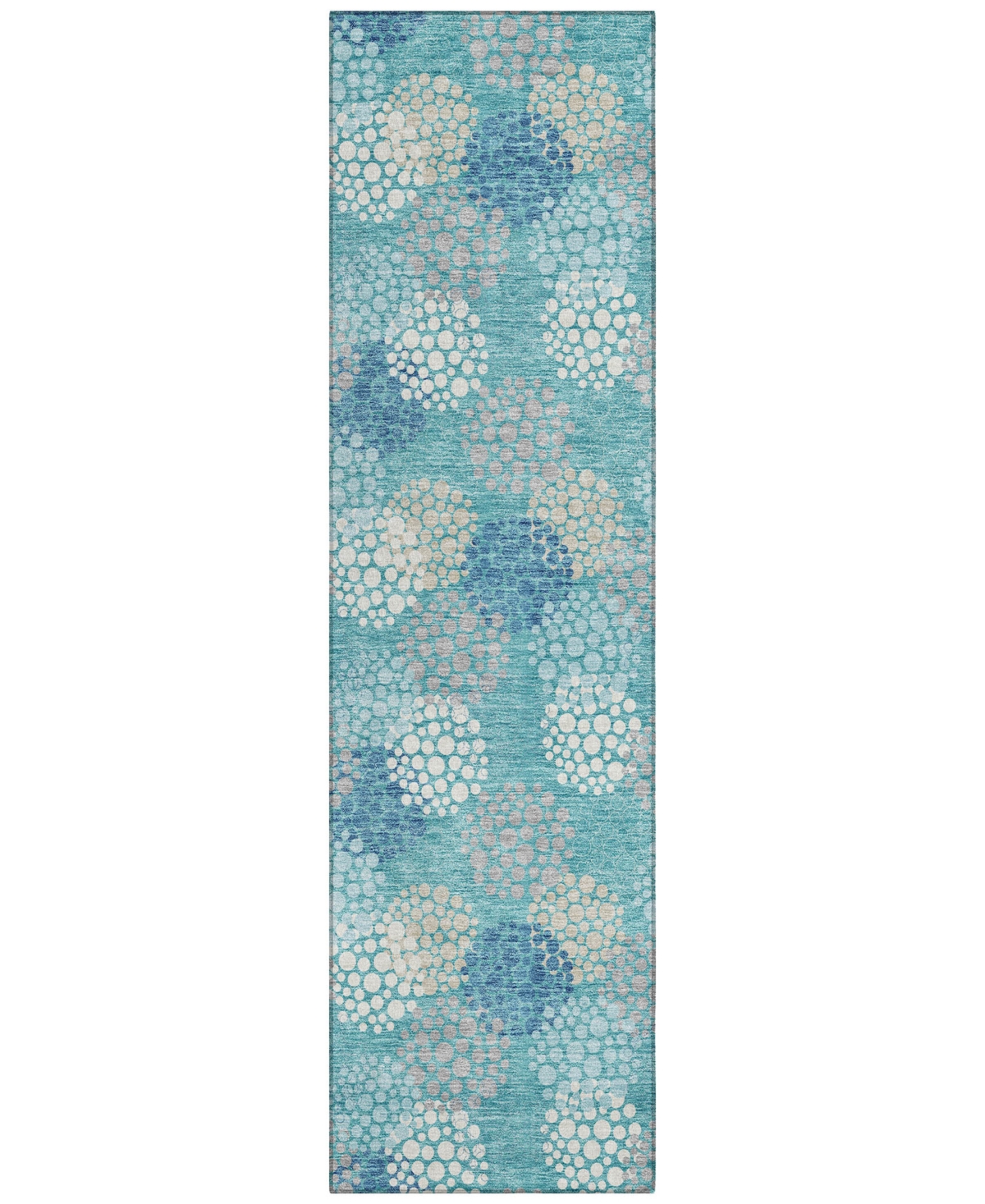 Addison Chantille Acn908 2'3"x7'6" Runner Area Rug In Teal