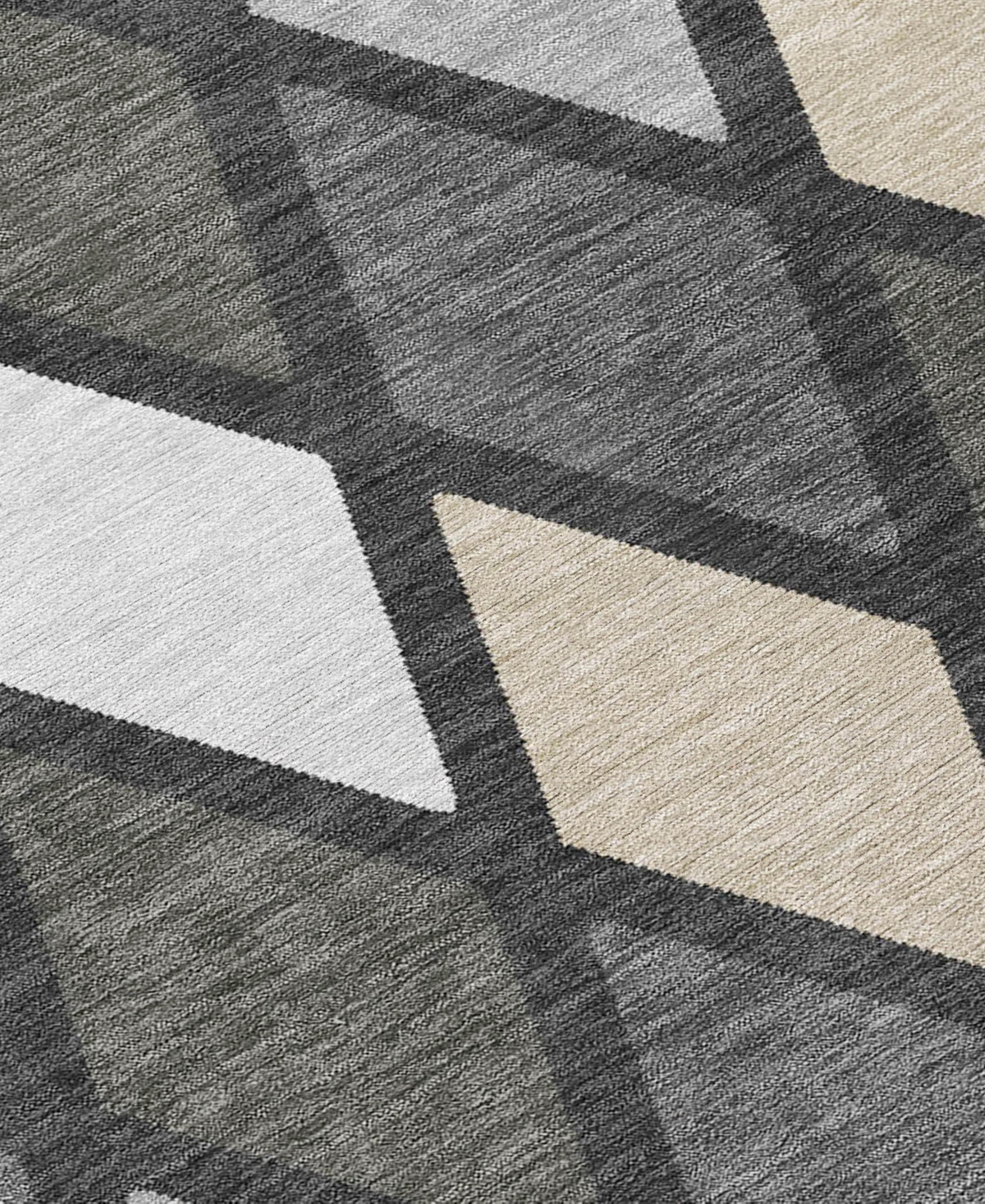 Addison Chantille Acn887 9'x12' Area Rug In Gray