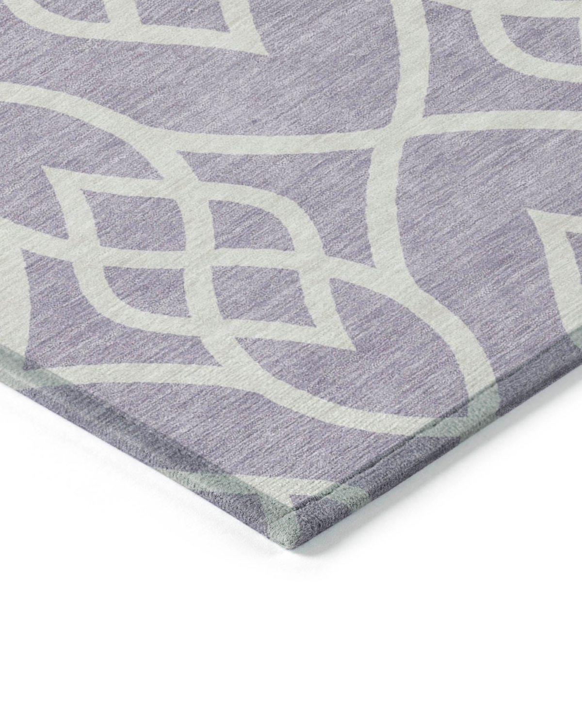 Addison Chantille Acn884 9'x12' Area Rug In Lavender