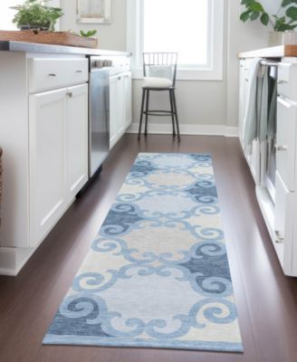 Chantille Machine Washable ACN883 2'3"x7'6" Runner Area Rug