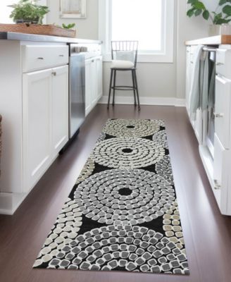 Chantille Machine Washable ACN882 2'3"x7'6" Runner Area Rug