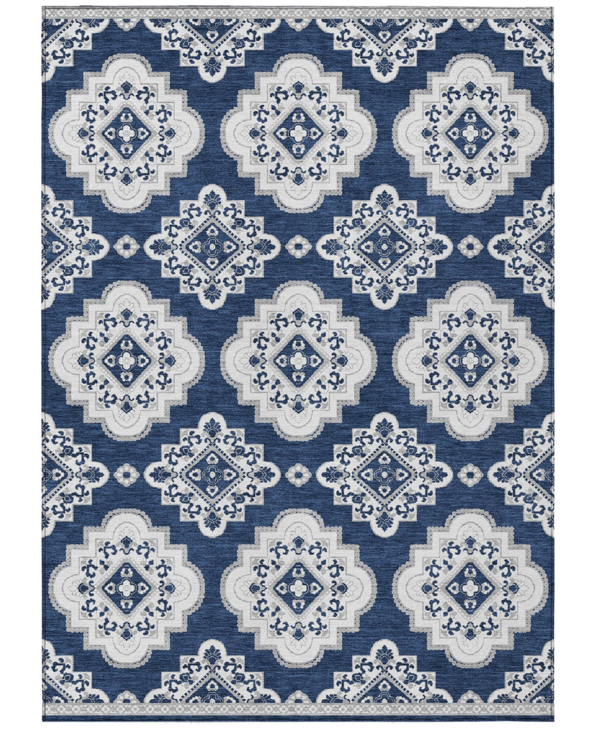 Addison Chantille Acn878 10'x14' Area Rug In Navy