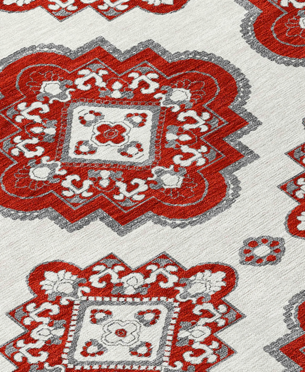 Addison Chantille Acn878 5'x7'6 Area Rug In Red