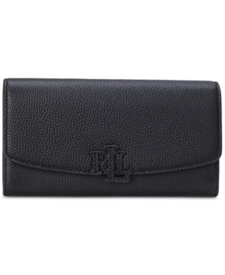 Lauren Ralph Lauren - Pebbled Leather Cameryn Flap Wallet