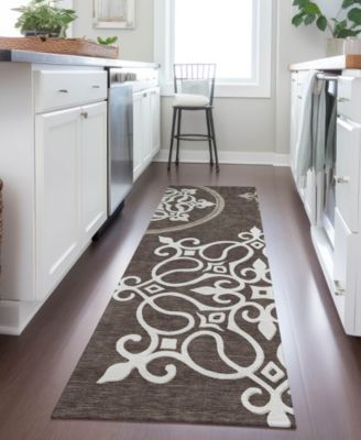 Chantille Machine Washable ACN874 2'3"x7'6" Runner Area Rug