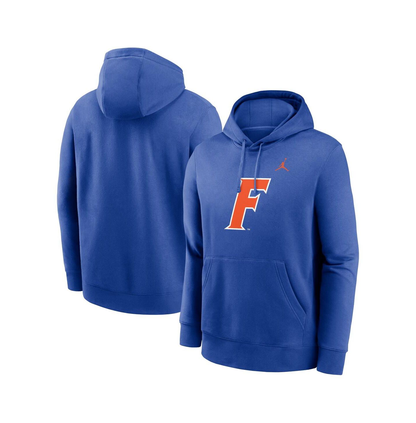 Мужское худи Jordan Royal Florida Gators Primetime Alternate Logo Club Fleece Pullover — фото 1