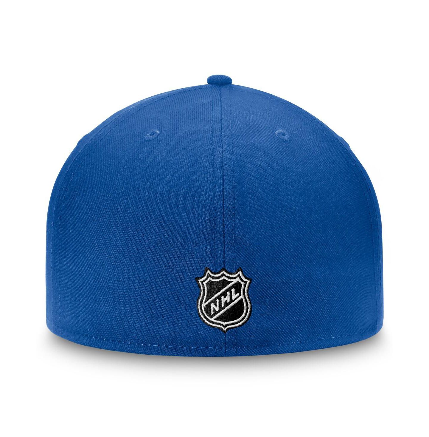 Мужская кепка Fanatics Royal New York Rangers Core Primary Logo Fitted Hat — фото 4