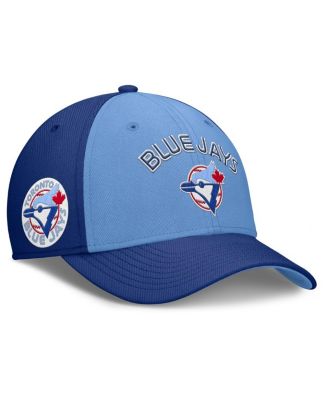 Nike - Men's Royal/Powder Blue Toronto Blue Jays Rise Swoosh Performance Flex Hat