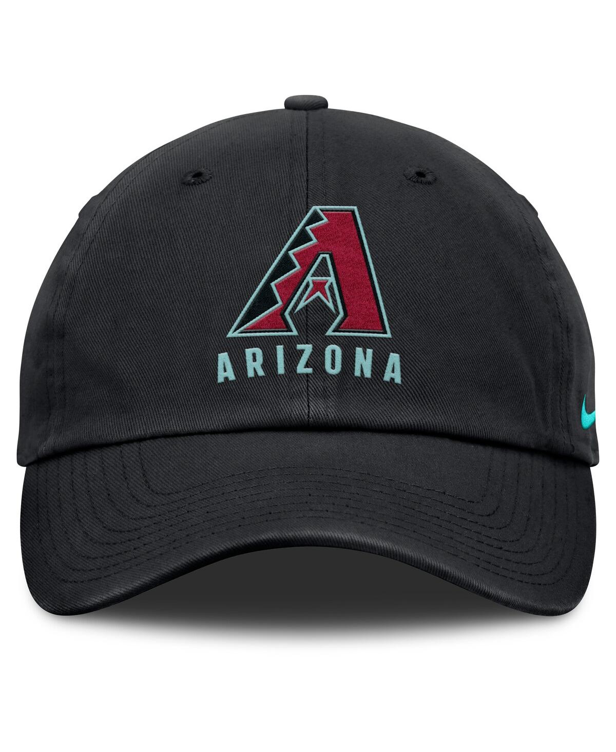 Nike Women's Black Arizona Diamondbacks Club Adjustable Hat In Black