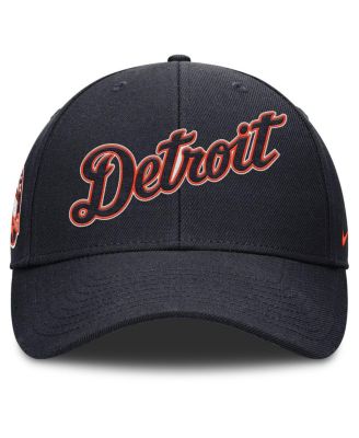 Men's Navy Detroit Tigers Rise Gaberdine Adjustable Hat