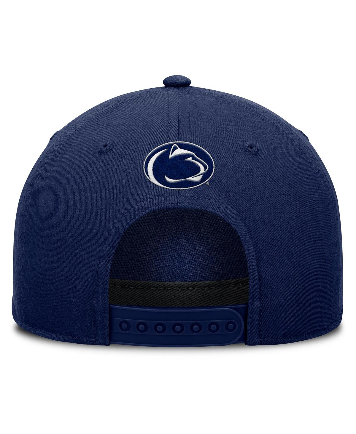 Fanatics Men's Navy Penn State Nittany Lions Foul Ball Rope Adjustable Hat In Navy