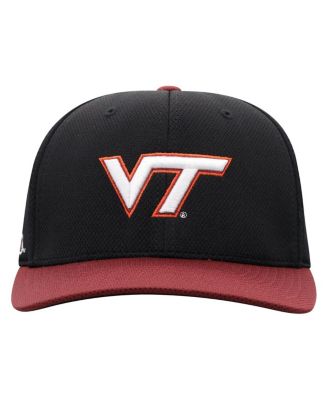 Men's Black Virginia Tech Hokies Reflex Fitted Hat