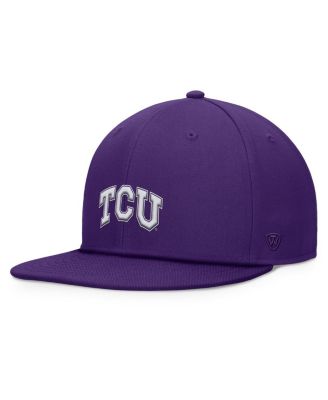 Top of the World - Men's Purple TCU Horned Frogs Fundamental Snapback Hat