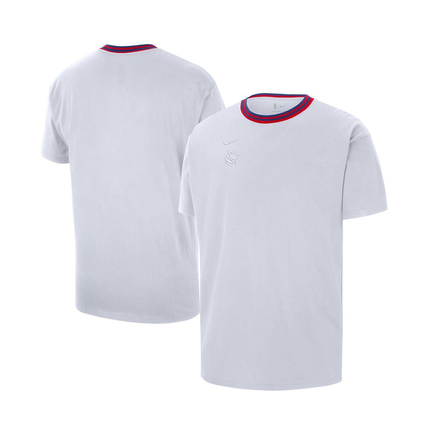 Мужская футболка Nike White Sacramento Kings City Edition Courtside Premium — фото 1