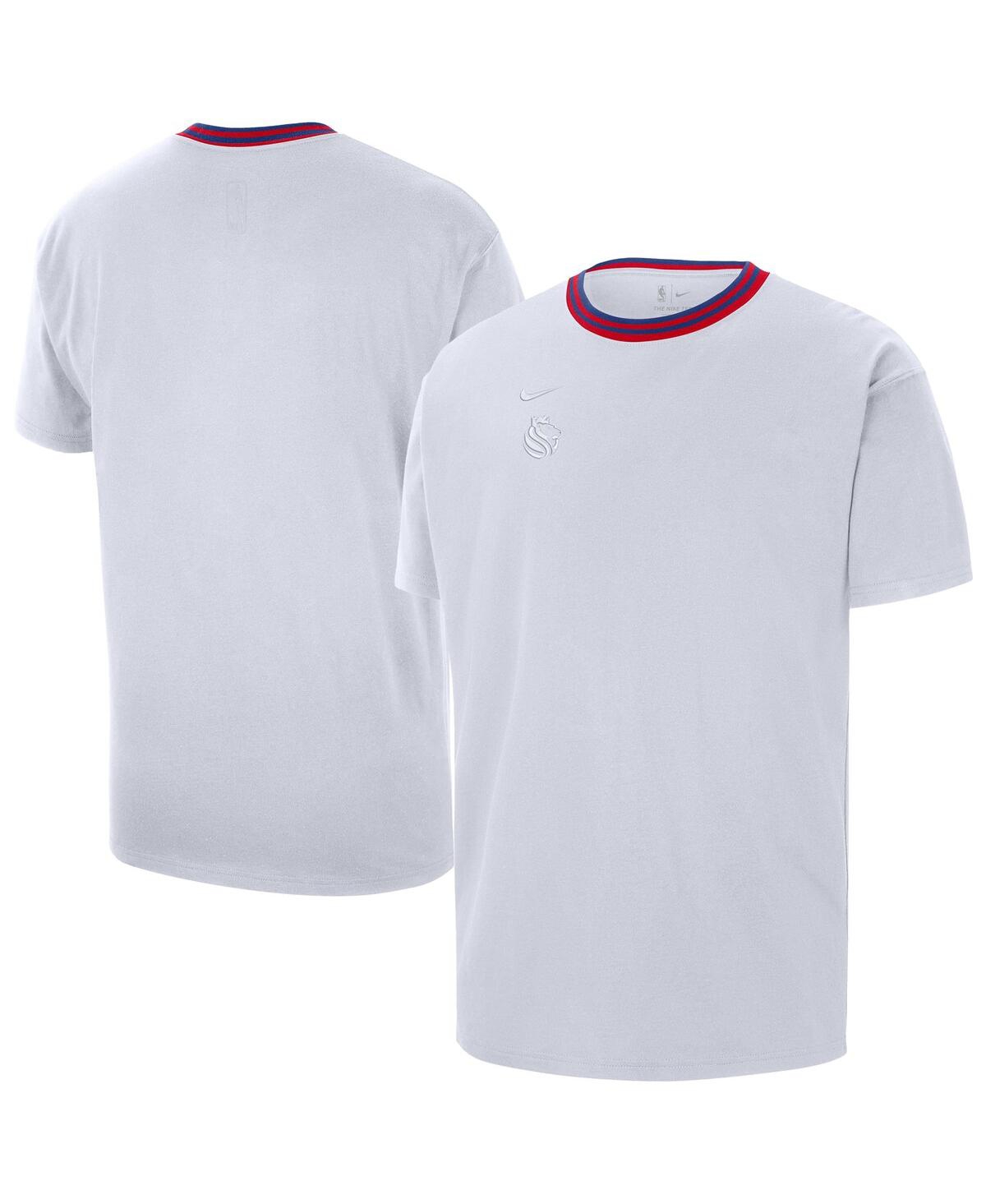 Nike New York Knicks Courtside City Edition Premium  Men's Nba Max90 T-shirt In White