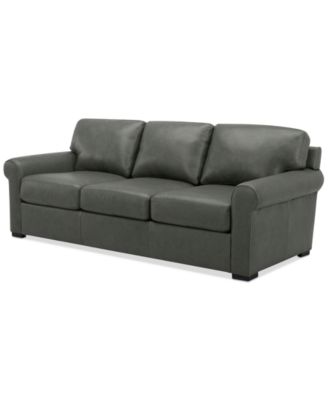 Radley Roll Arm 86" Leather Sofa