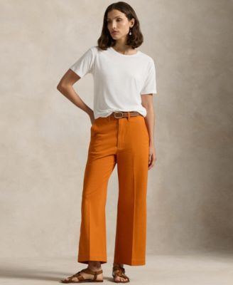 Women's Chino Wide-Leg Pants