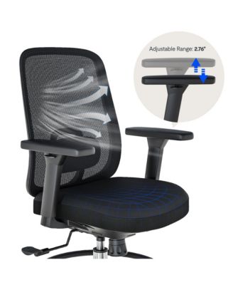 C2HB-Foam Ergonomic High-Back Office Chair, Black